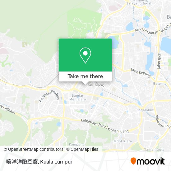 嘻洋洋酿豆腐 map