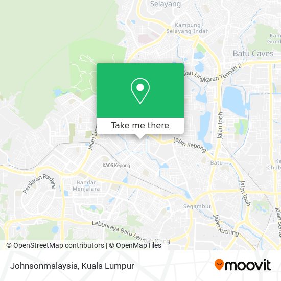 Johnsonmalaysia map