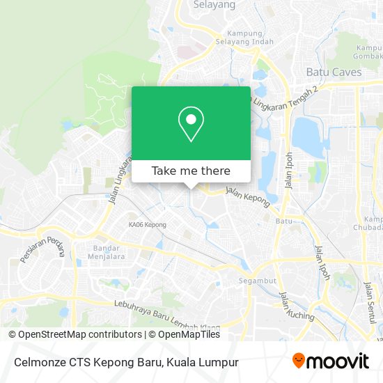 Peta Celmonze CTS Kepong Baru