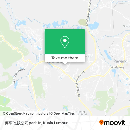 停車吃飯公司park-In map