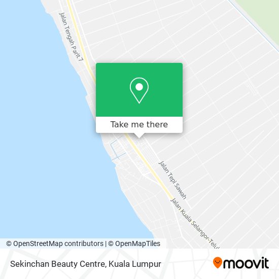 Sekinchan Beauty Centre map