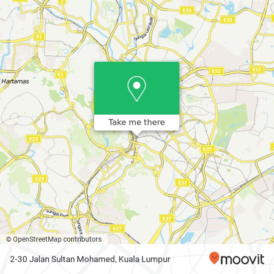 Peta 2-30 Jalan Sultan Mohamed