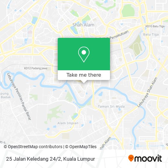 25 Jalan Keledang 24/2 map
