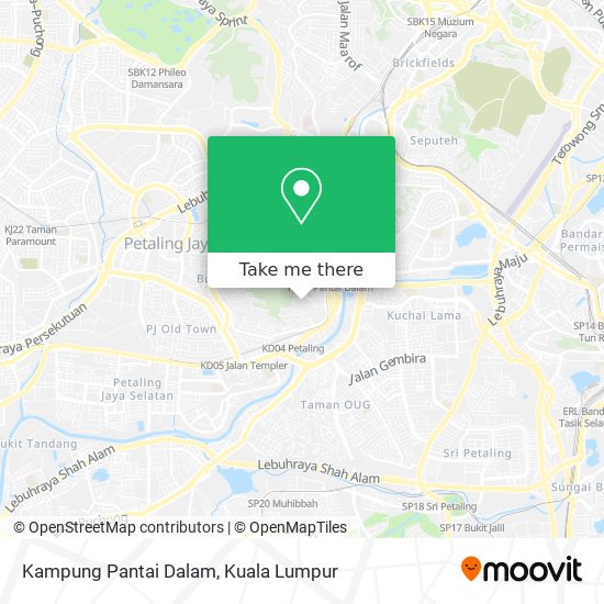 Kampung Pantai Dalam map