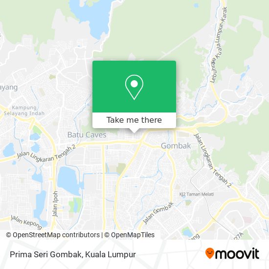 Peta Prima Seri Gombak