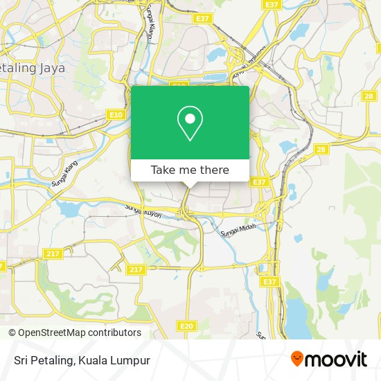 Sri Petaling map