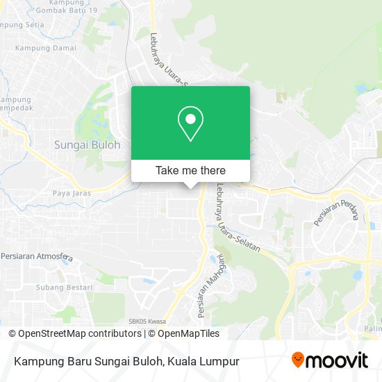 Peta Kampung Baru Sungai Buloh