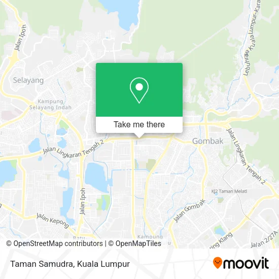 Taman Samudra map