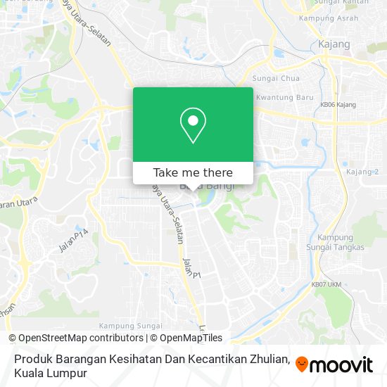 Produk Barangan Kesihatan Dan Kecantikan Zhulian map