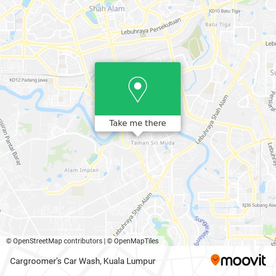 Cargroomer's Car Wash map