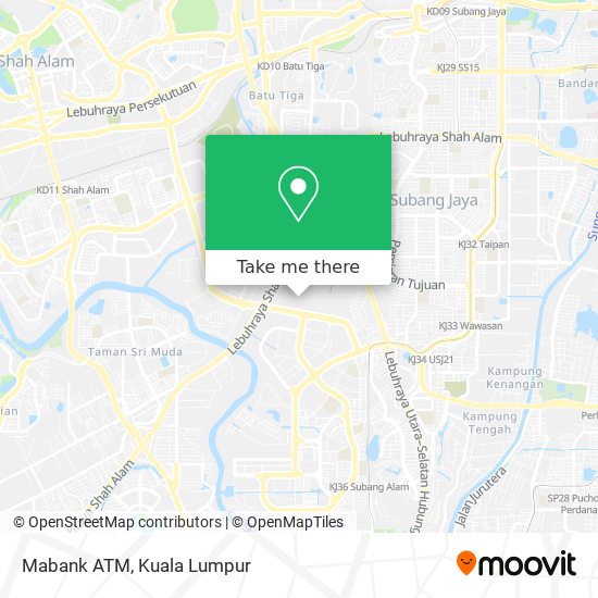 Mabank ATM map