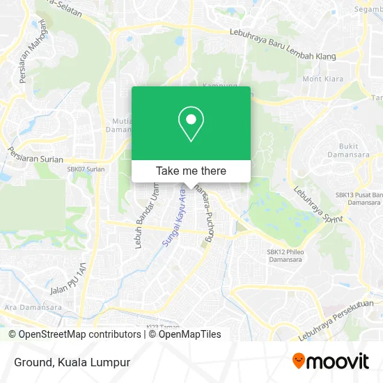 Ground map