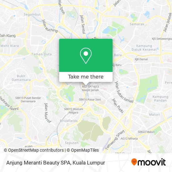 Anjung Meranti Beauty SPA map