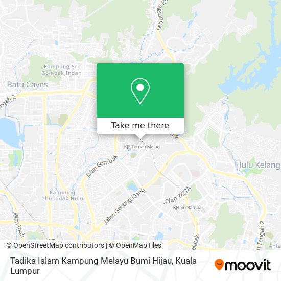 Tadika Islam Kampung Melayu Bumi Hijau map