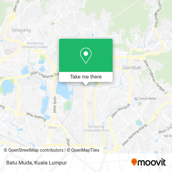Batu Muda map