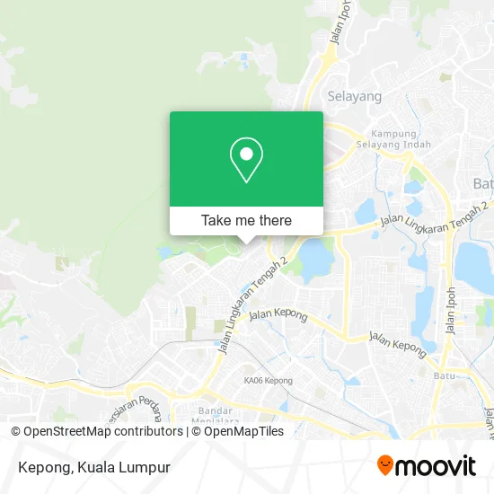 Kepong map