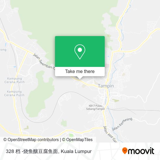 328 档 -烧鱼釀豆腐鱼面 map