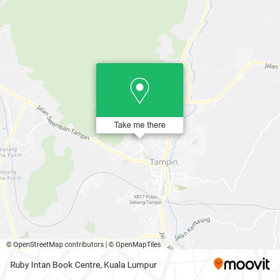 Ruby Intan Book Centre map