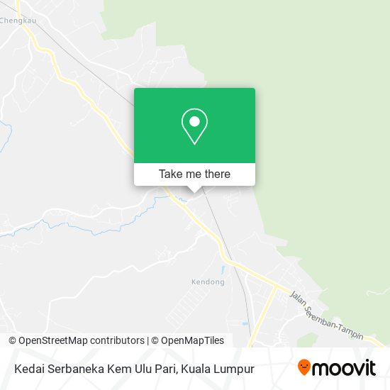 Peta Kedai Serbaneka Kem Ulu Pari
