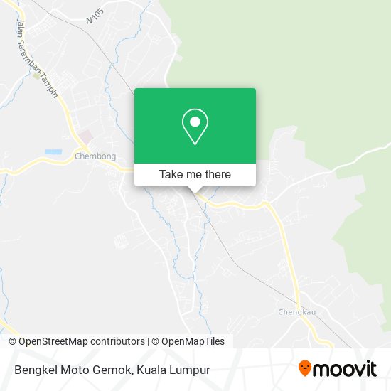 Bengkel Moto Gemok map