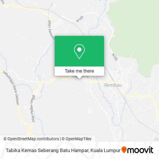 Tabika Kemas Seberang Batu Hampar map