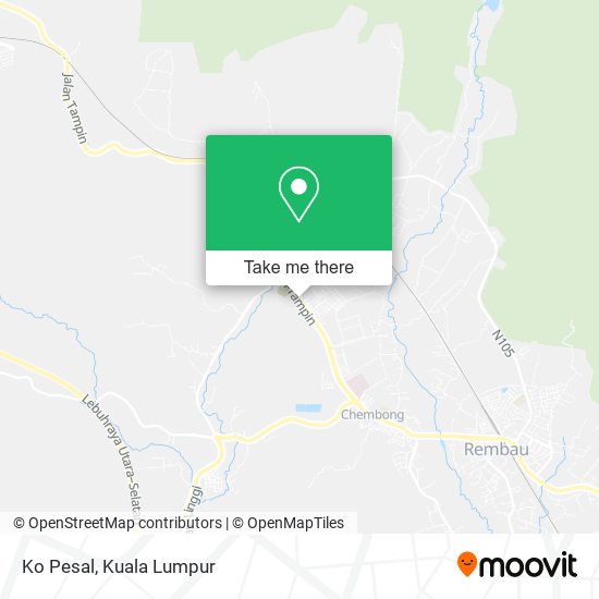 Ko Pesal map