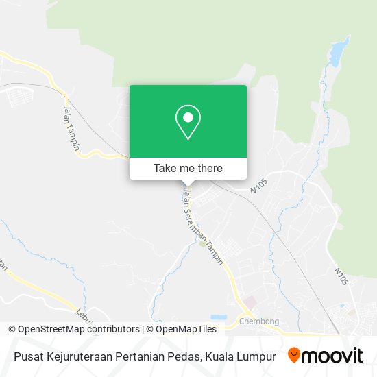 Pusat Kejuruteraan Pertanian Pedas map