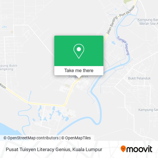 Peta Pusat Tuisyen Literacy Genius