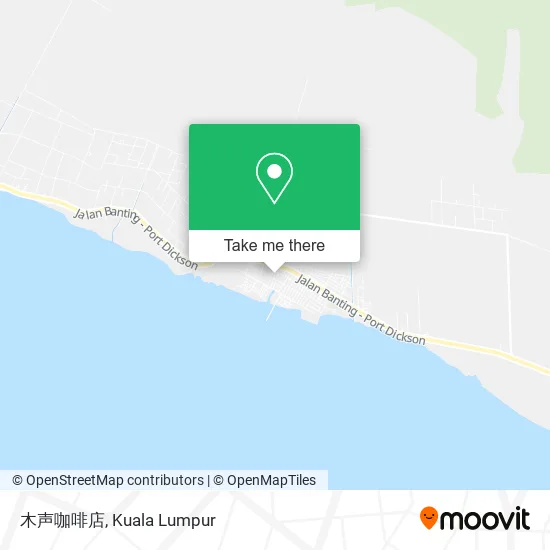 木声咖啡店 map