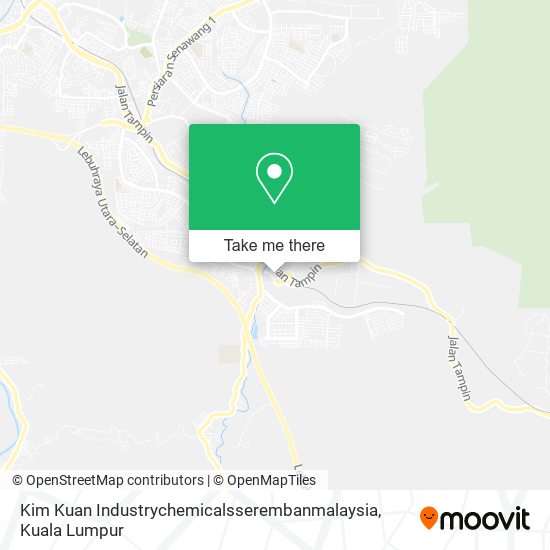 Kim Kuan Industrychemicalsserembanmalaysia map