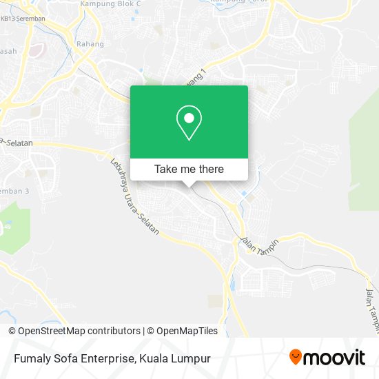 Fumaly Sofa Enterprise map