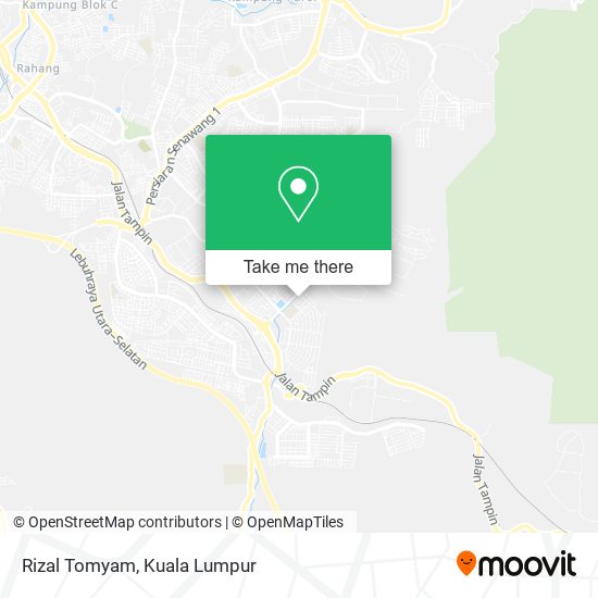 Rizal Tomyam map