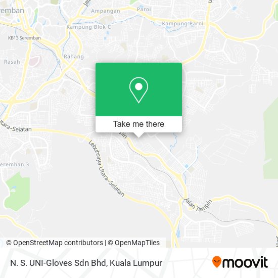 Peta N. S. UNI-Gloves Sdn Bhd