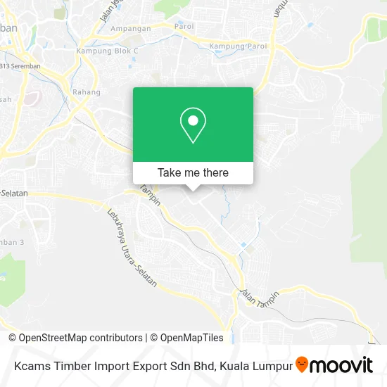 Kcams Timber Import Export Sdn Bhd map