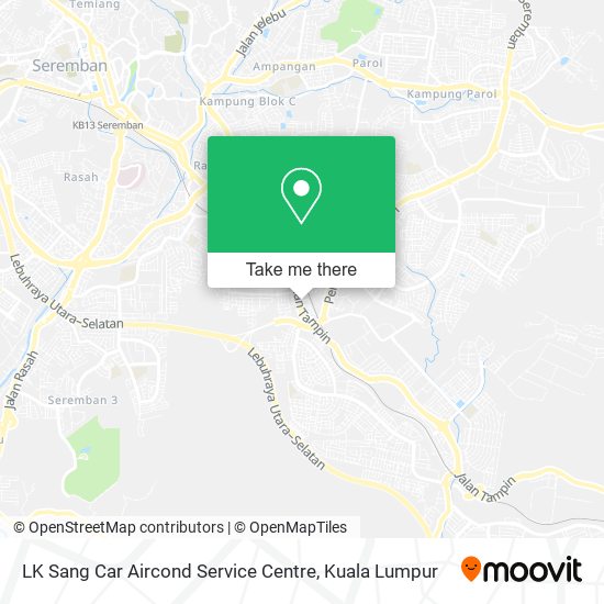 LK Sang Car Aircond Service Centre map