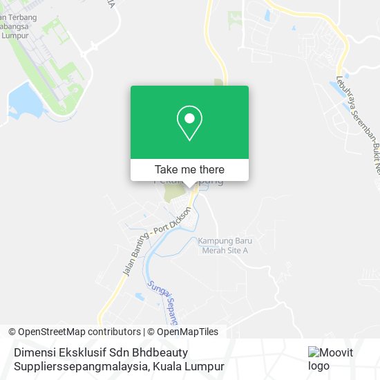 Dimensi Eksklusif Sdn Bhdbeauty Supplierssepangmalaysia map