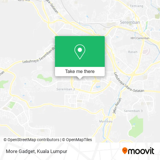 More Gadget map