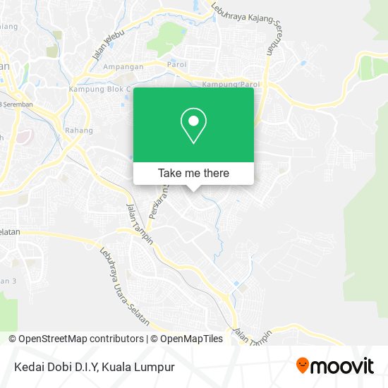 Peta Kedai Dobi D.I.Y