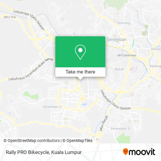 Rally PRO Bikecycle map