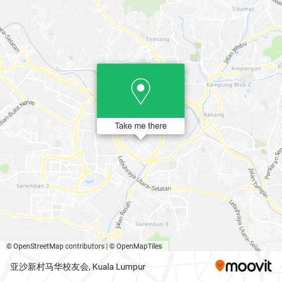 亚沙新村马华校友会 map