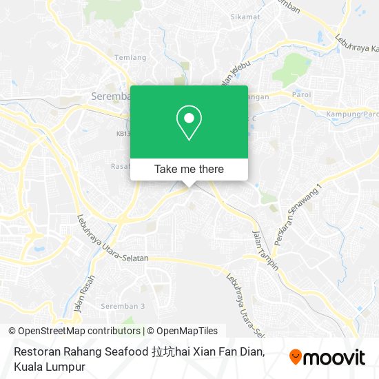 Restoran Rahang Seafood 拉坑hai Xian Fan Dian map