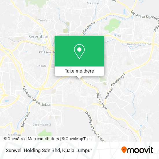 Sunwell Holding Sdn Bhd map