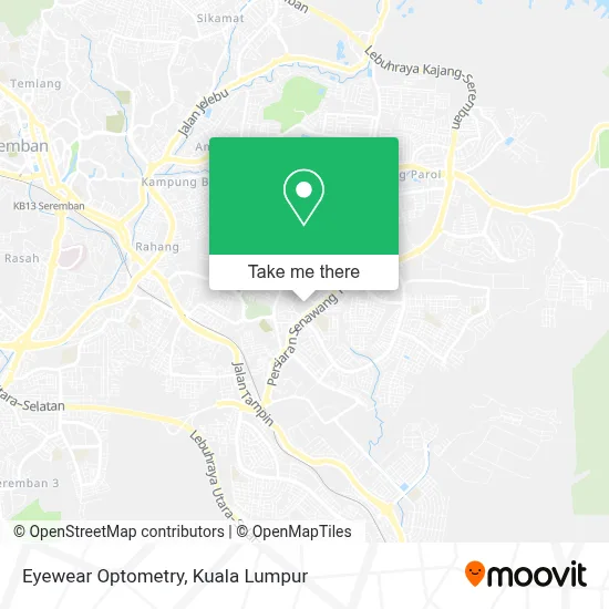 Eyewear Optometry map