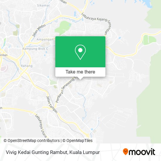 Vivig Kedai Gunting Rambut map