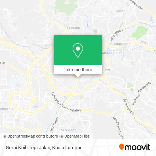 Gerai Kuih Tepi Jalan map