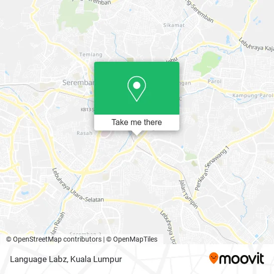 Language Labz map