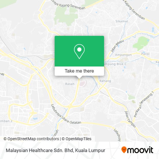 Malaysian Healthcare Sdn. Bhd map