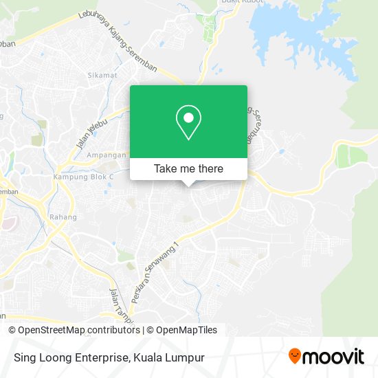 Sing Loong Enterprise map