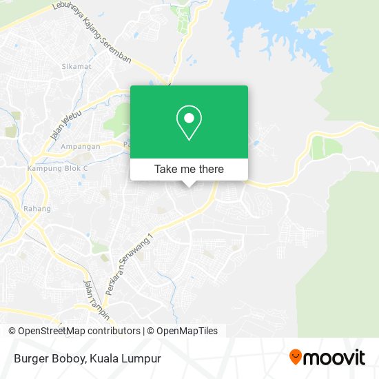 Peta Burger Boboy