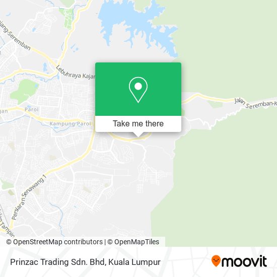 Prinzac Trading Sdn. Bhd map